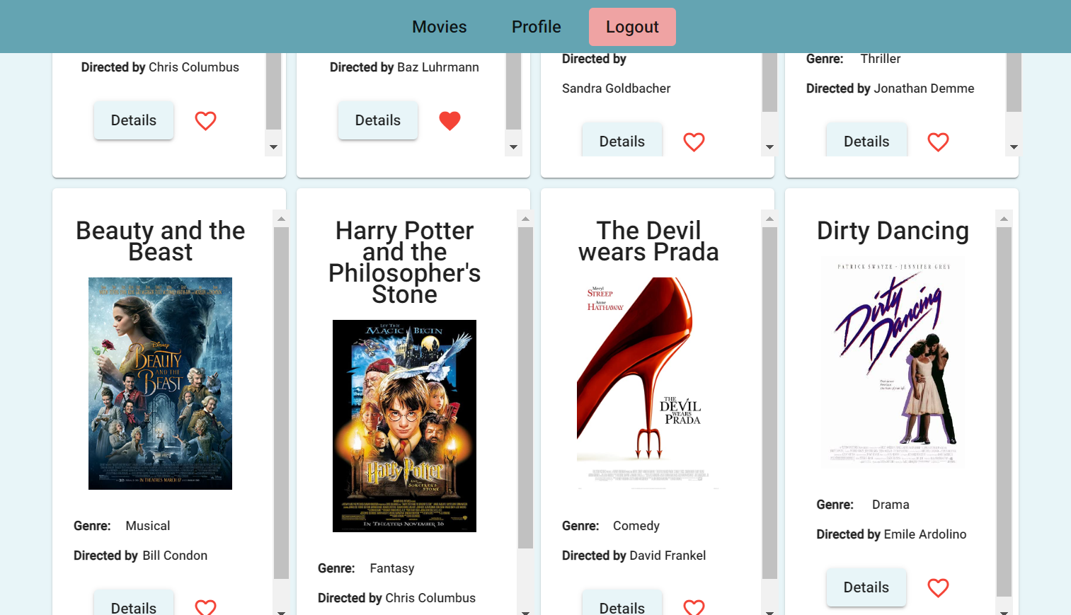 movyis (Angular) screenshot